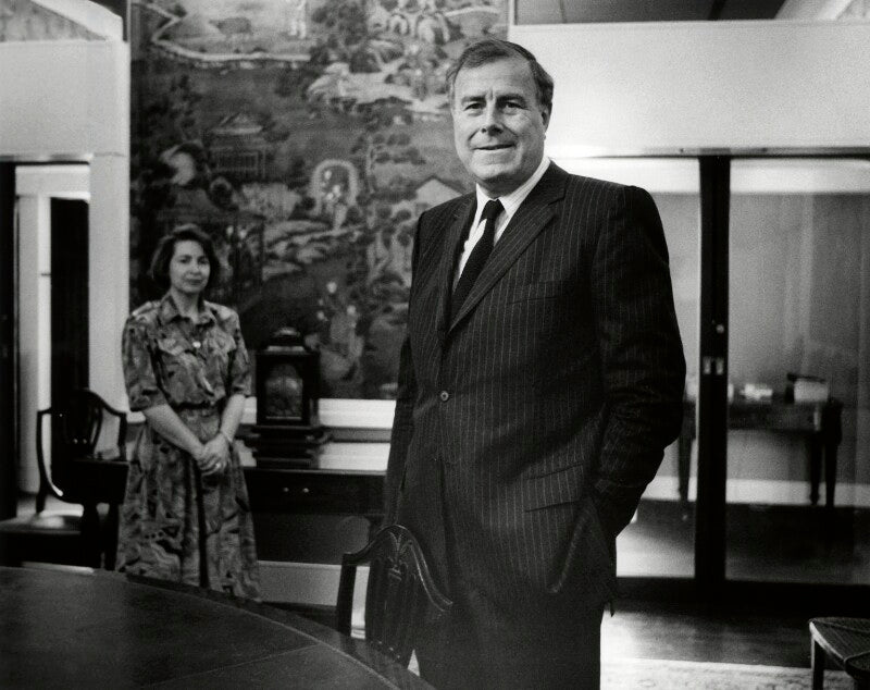 Sir ewen fergusson with his secretary npg x45804