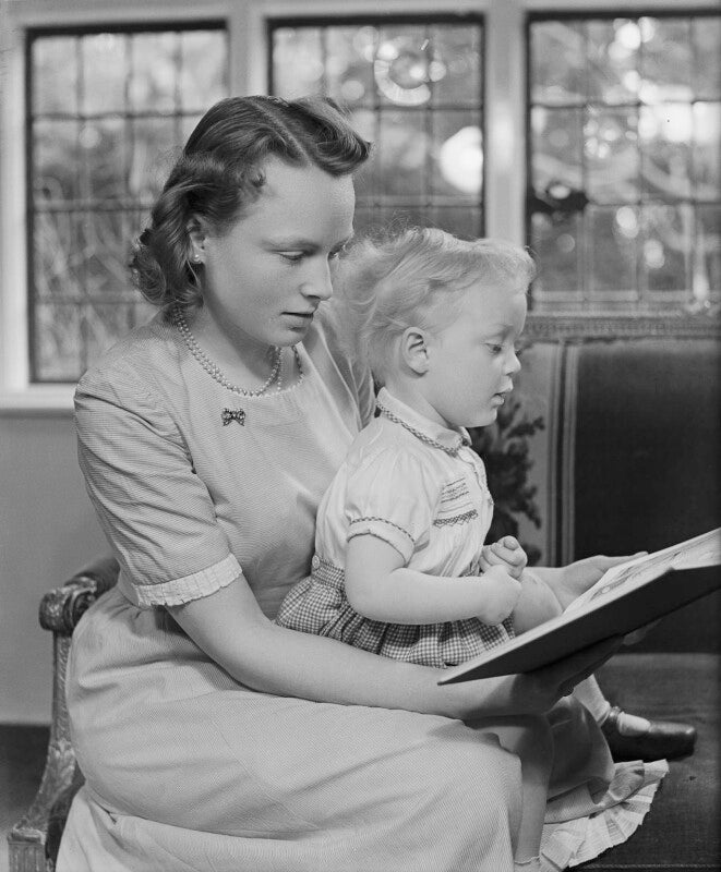 (charles) james payan dawnay; lady margaret dorothea stirling aird (née boyle) npg x71300