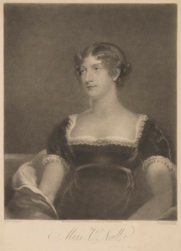 Elizabeth ('eliza') (née o'neil), lady wrixon becher when miss o'neill npg d35818