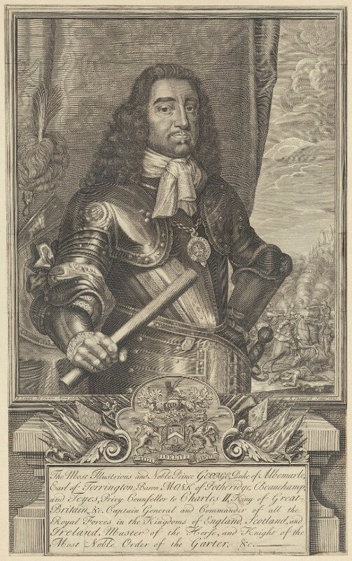 George monck, 1st duke of albemarle npg d29377
