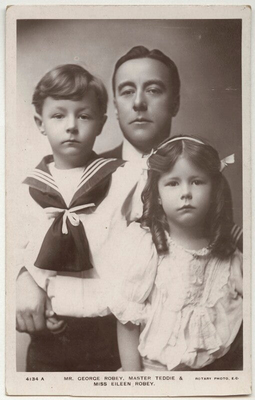 Edward george robey; george robey; eileen robey npg x160583