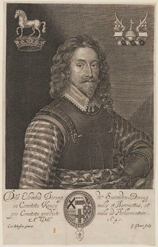 Sir edward dering, 1st bt npg d11124