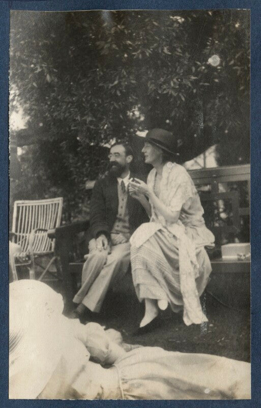 Lytton strachey; virginia woolf npg ax141460
