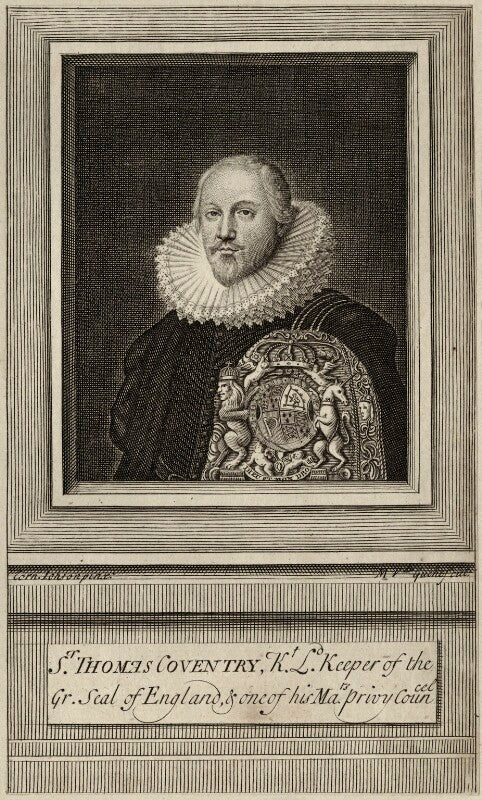 Thomas coventry, 1st baron coventry npg d26943