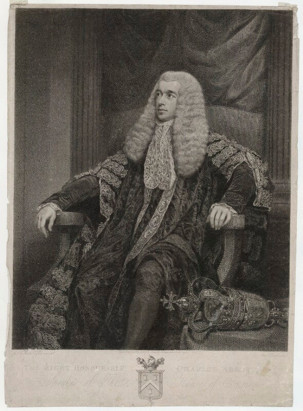 Charles abbot, 1st baron colchester npg d7128