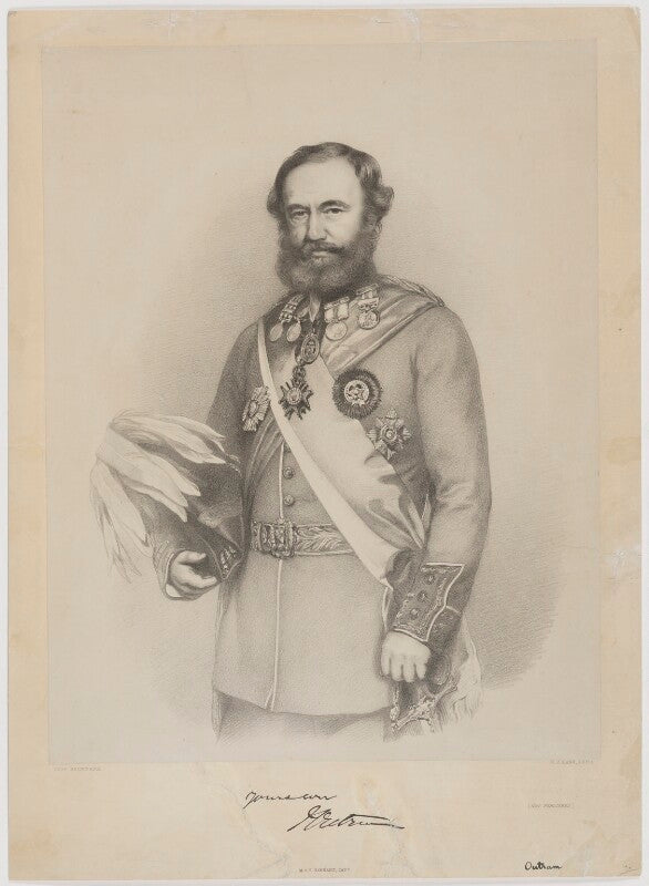 Sir james outram, 1st bt npg d39393