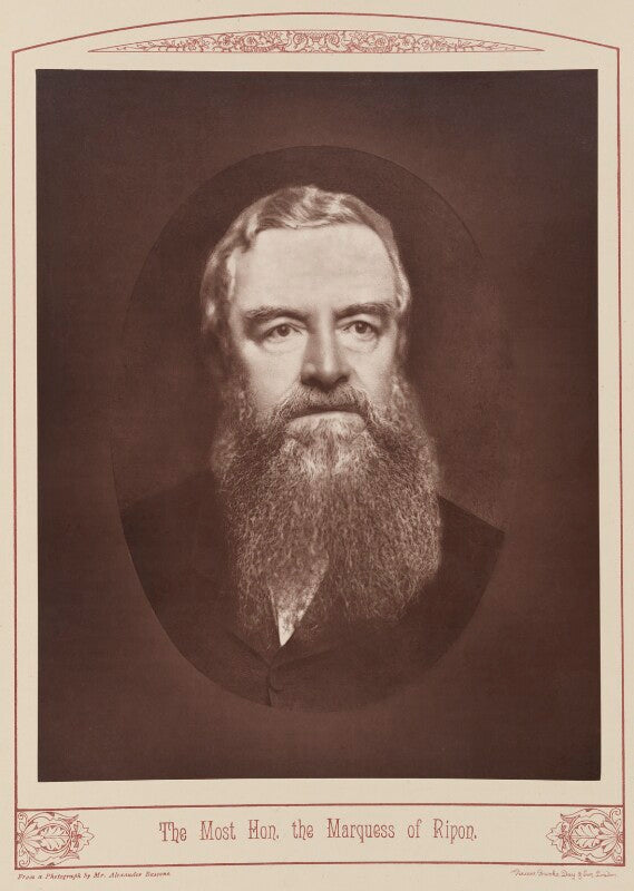 George frederick samuel robinson, 1st marquess of ripon and 3rd earl de grey npg ax28671