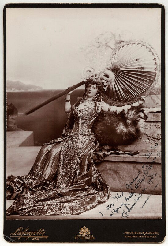 Mary theresa olivia ('daisy') (née cornwallis west), princess of pless as cleopatra npg x87585