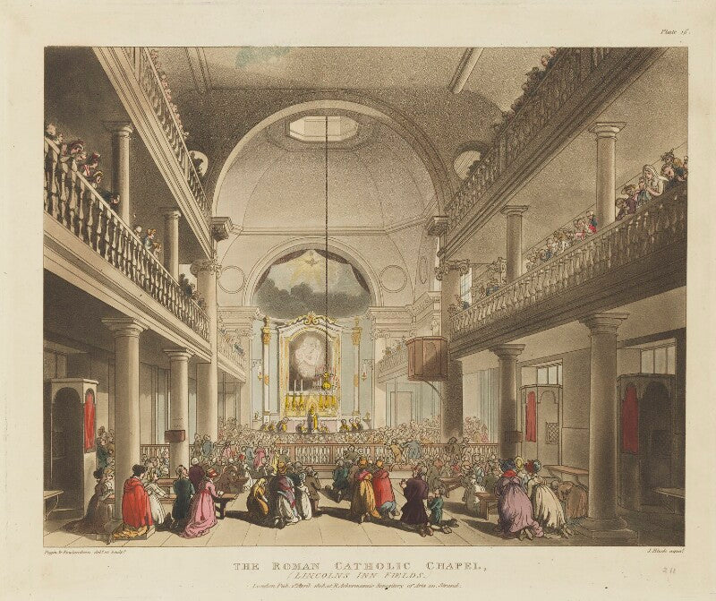 'the roman catholic chapel' npg d15460