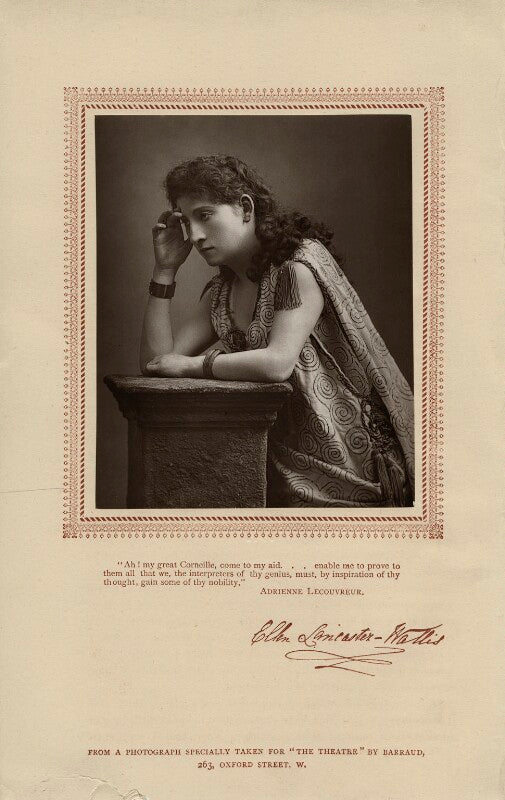 Ellen lancaster wallis (mrs walter reynolds) as adrienne lecouvreur in 'adrienne lecouvreur' npg x19808