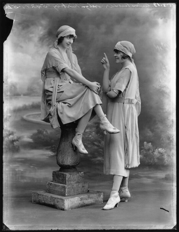 Hilda kirkby; evelyn kirkby npg x103836