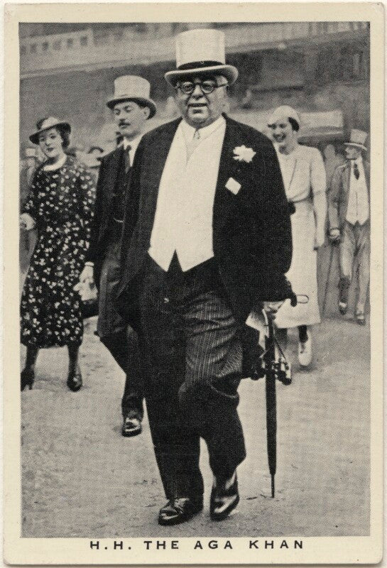 Aga khan iii (mohammed shah) npg d49221
