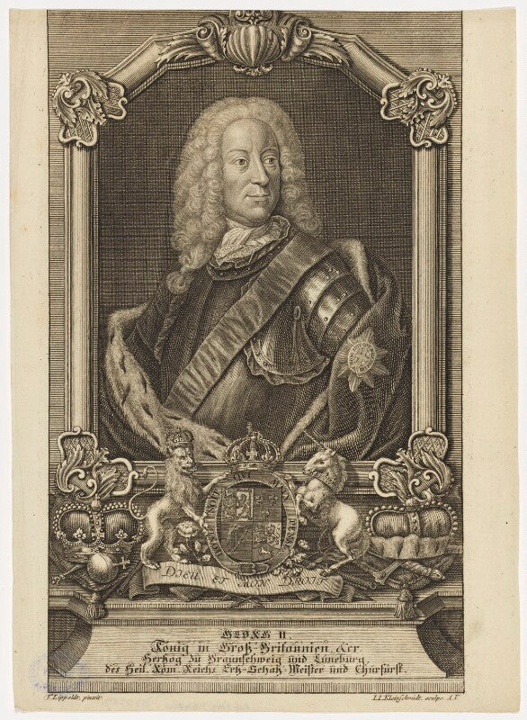 King george ii npg d10759