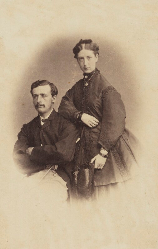 Henry george pilleau; caroline fitzroy pilleau npg ax137932