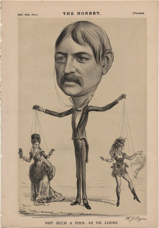 Henry james byron ('not such a fool as he looks') npg d48306