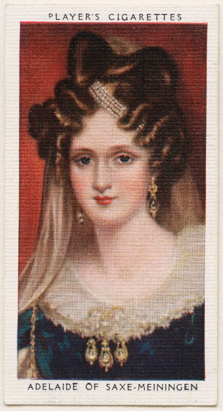Queen adelaide (princess adelaide of saxe meiningen) npg d48155