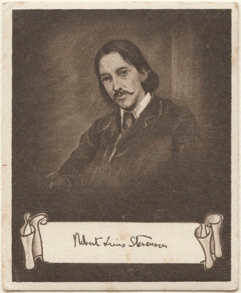 Robert Louis Stevenson Portrait Print – National Portrait Gallery Shop
