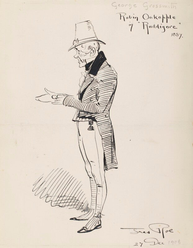 George grossmith (george grossmith as robin oakapple in ruddigore 1887) npg d43076