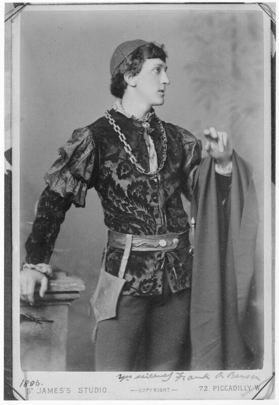 Frank benson as 'romeo' in 'romeo and juliet' npg x96407