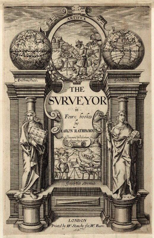 Aaron rathborne in the title to his 'the surveyor' npg d28021