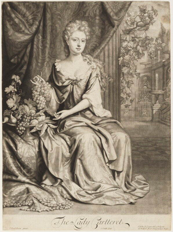 Grace (née granville), countess granville and viscountess carteret npg d18694