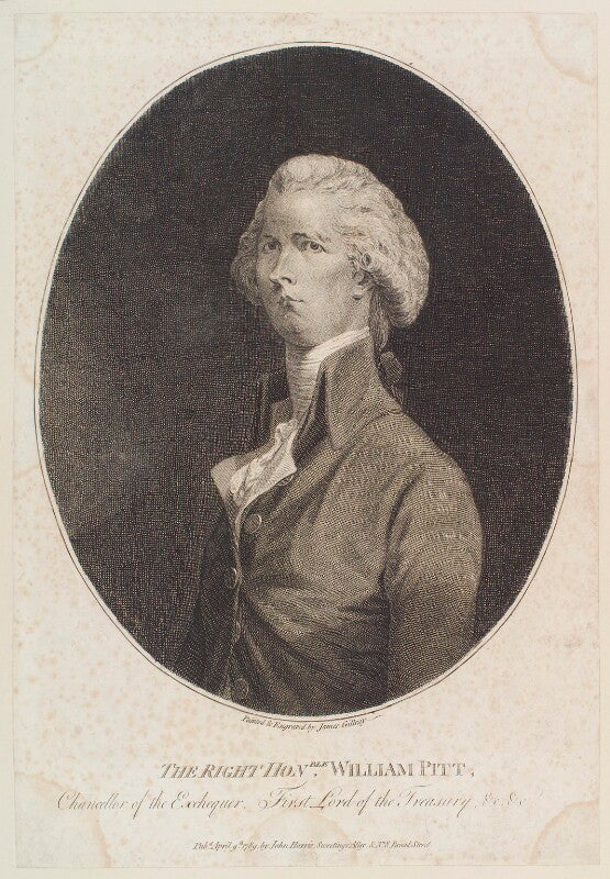 William pitt npg d12402