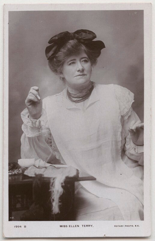 Ellen terry as lady cecily waynflete in 'captain brassbound's conversion' npg x197928