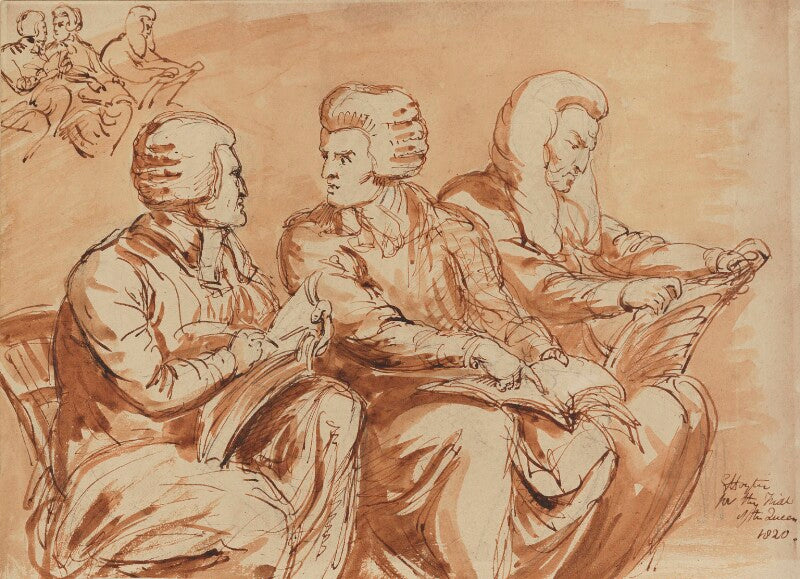 William adams, james parke, 1st baron wensleydale and sir christopher robinson npg 1695(h)