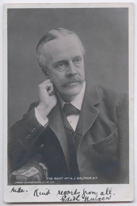 Arthur james balfour, 1st earl of balfour npg x197717