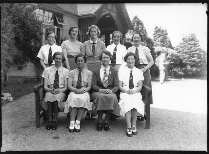 English women's golf team npg x158931