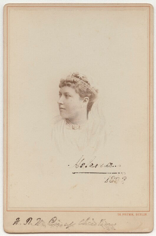 Princess helena augusta victoria of schleswig holstein npg x36357