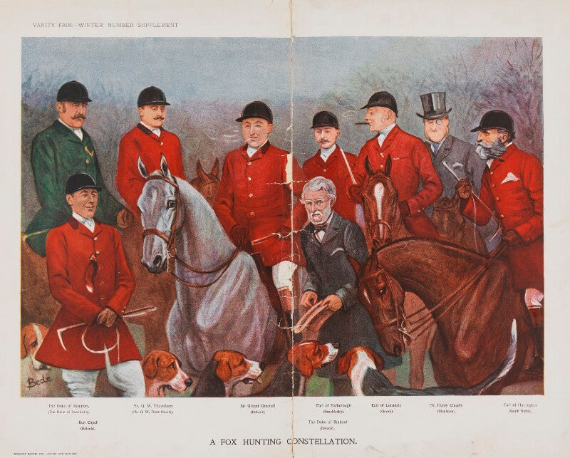 A fox hunting constellation npg d45304