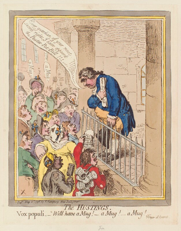 Charles james fox ('the hustings') npg d12574