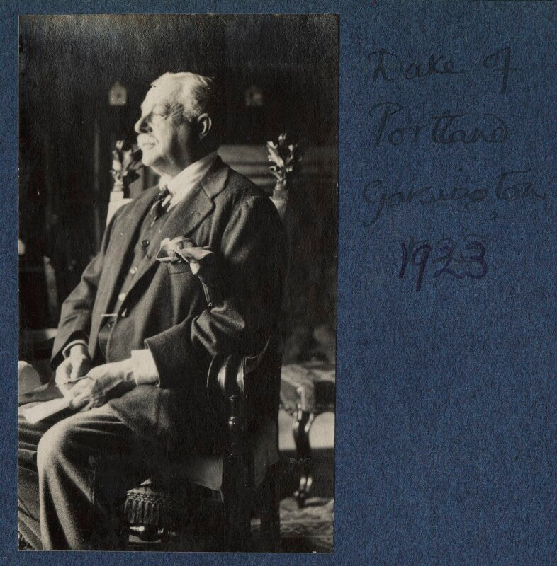 William arthur cavendish bentinck, 6th duke of portland npg ax141624