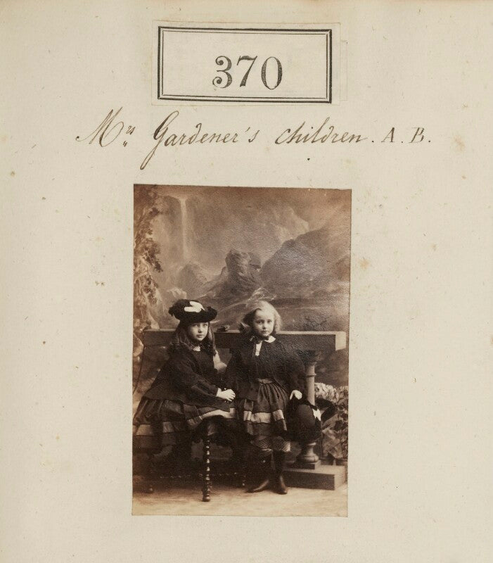 'mrs gardener's children' (miss gardener; miss gardener) npg ax50131