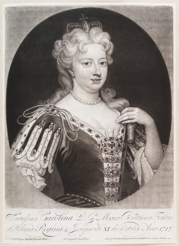 Caroline wilhelmina of brandenburg ansbach when queen caroline npg d11642