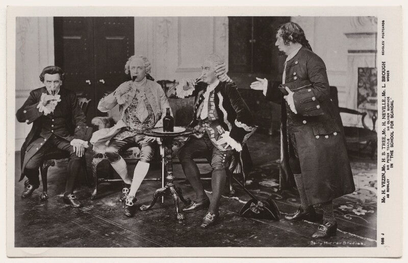 Members of the cast of 'the school for scandal' npg x8738