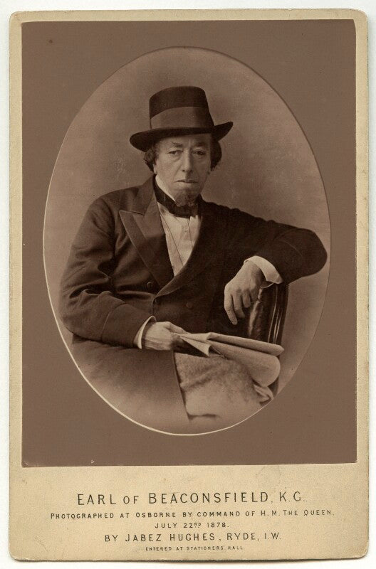 Benjamin disraeli, earl of beaconsfield npg x649
