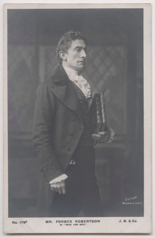 Sir johnston forbes robertson in 'mice and men' npg x197625