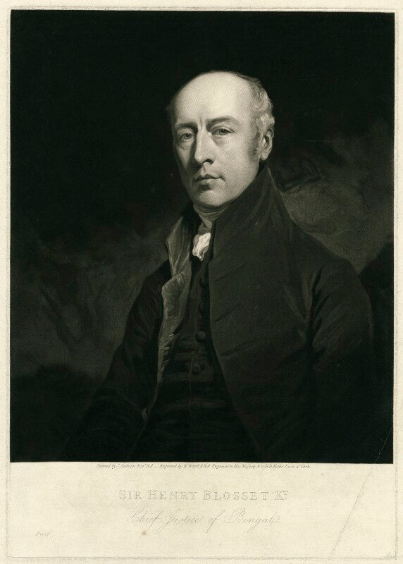 Sir robert henry blosset npg d1287