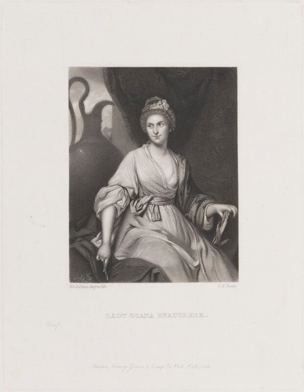 Lady diana beauclerk (née spencer) npg d14617