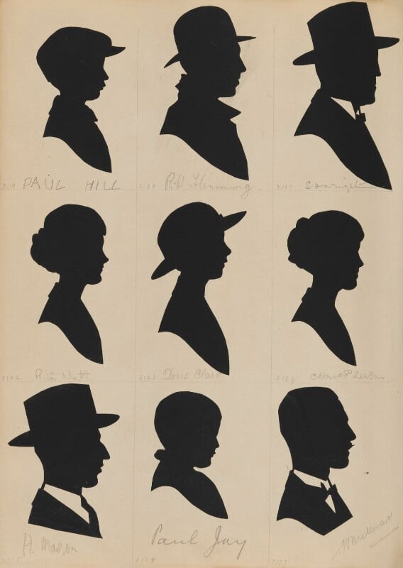 Tourists on the west pier, brighton (includes paul hill; r.w. flemming; s?.n. wrightson; rita nutt) npg d46503