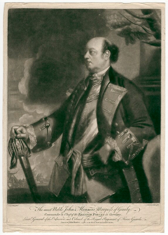 John manners, marquess of granby npg d2648
