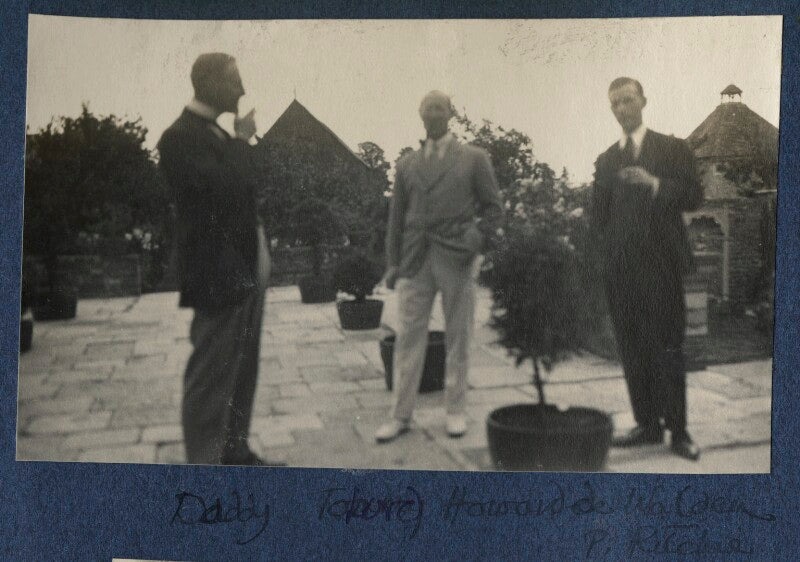 Philip edward morrell; thomas evelyn scott ellis, 8th baron howard de walden; philip charles thomson ritchie npg ax141688