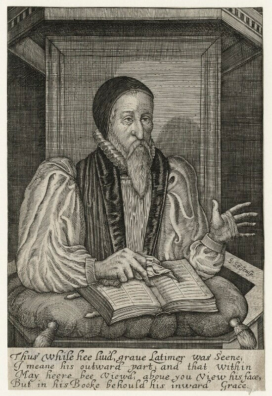 Hugh latimer npg d23048