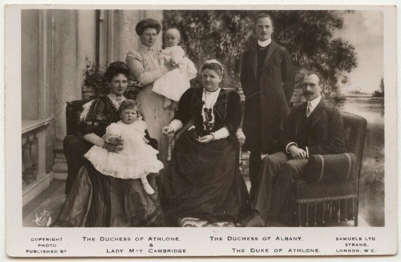 Princess helen, duchess of albany with her family npg x539