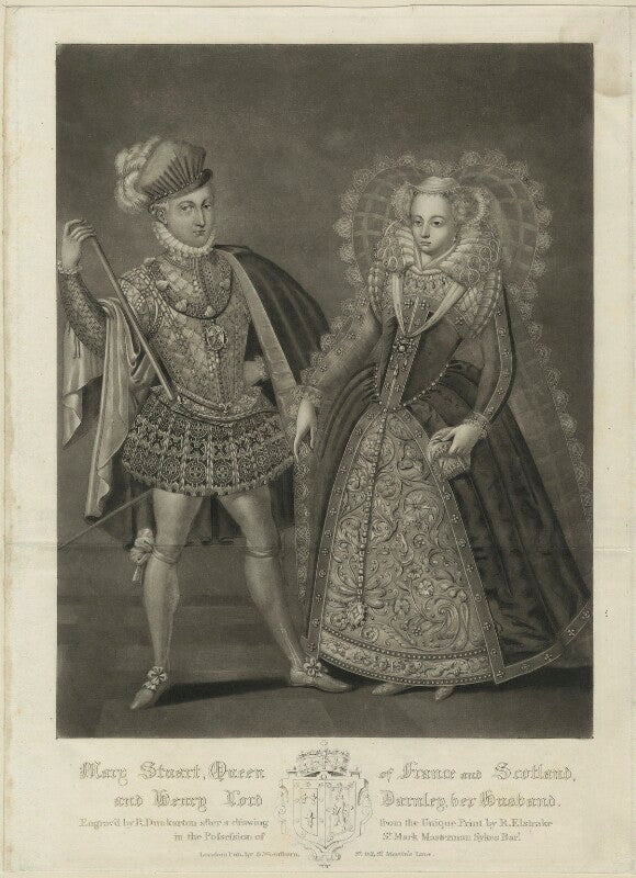 Henry stuart, lord darnley; mary, queen of scots npg d25050