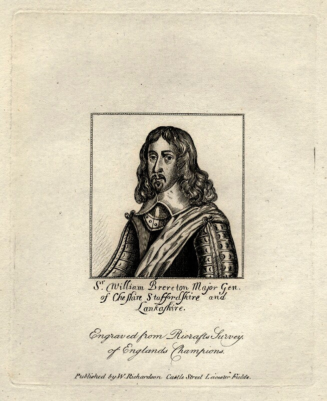 Sir william brereton, 1st bt npg d1092
