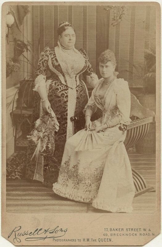 Princess mary adelaide, duchess of teck; queen mary npg x20131