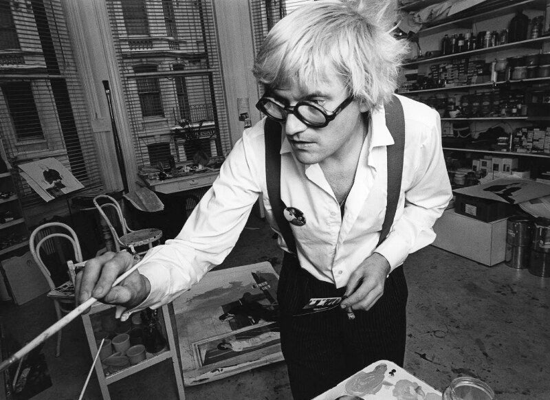 David hockney npg x34127